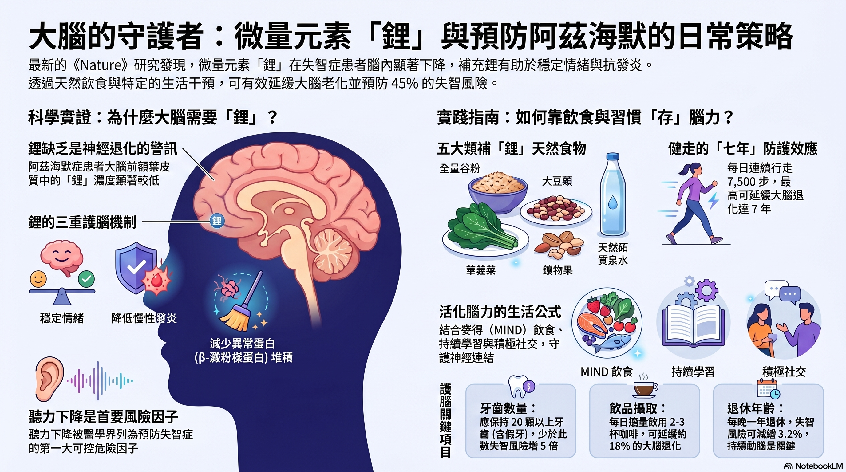 預防失智的鋰元素指南